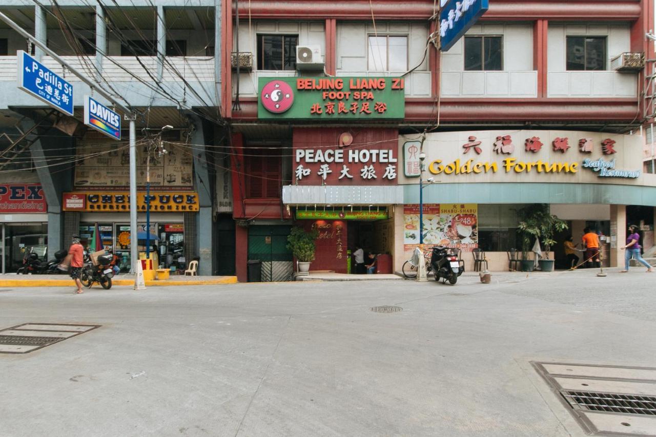 Peace Hotel By Reddoorz Manila Exterior foto